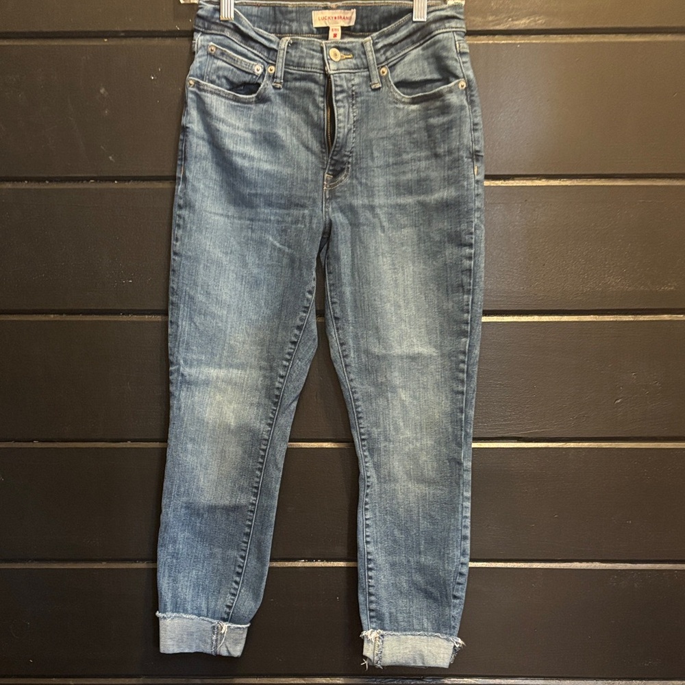 Lucky Brand Blue Ankle Jeans